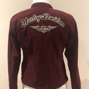 Ladies Harley-Davidson corduroy jacket size XS